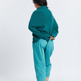 The Chiara Soft Pants - Sea - Apparel