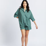 The Chiara Short - Smoke Pine - Apparel