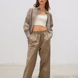 Bahia Cotton Pants - Khaki - Apparel
