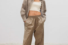 Bahia Cotton Pants - Khaki - Apparel