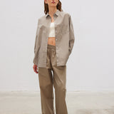 Bahia Cotton Pants - Khaki - Apparel