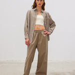 Bahia Cotton Pants - Khaki - Apparel