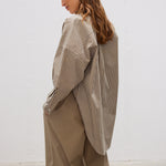 Bahia Cotton Pants - Khaki - Apparel