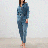 Diaz Denim Pants - Blue Wash - Apparel