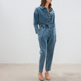 Diaz Denim Pants - Blue Wash - Apparel