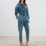 Diaz Denim Pants - Blue Wash - Apparel